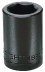 35mm x 57.15mm OAL - 3/4" Drive - 6 Point - Metric Impact Socket - Americas Industrial Supply