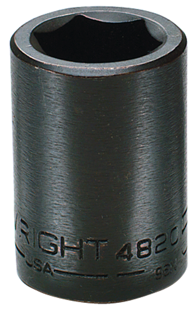 1-1/2 x 2-1/4" OAL - 3/4'' Drive - 6 Point - Standard Impact Socket - Americas Industrial Supply