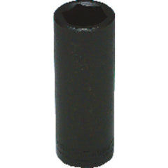 18 mm × 78.58 mm Overall Length-1/2″ Drive-6 Point - Metric Deep Impact Socket - Americas Industrial Supply