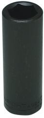 1-3/4 x 3-1/2" OAL - 3/4'' Drive - 6 Point - Deep Impact Socket - Americas Industrial Supply