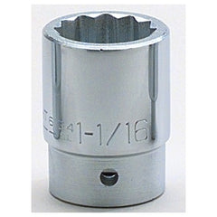 1-3/16″ 3/4 DR STD SOCKET 12PT - Americas Industrial Supply
