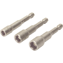 3 Pieces - Magnetic Nut Setter Set - Americas Industrial Supply