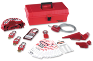 Valve & Electrical with 3 Padlocks - Lockout Kit - Americas Industrial Supply