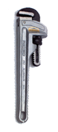 3" Pipe Capacity - 24" OAL - Aluminum Pipe Wrench - Americas Industrial Supply