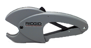 Ridgid Pipe & Tube Cutter -- 1/8 thru 1-1/2'' Capacity-Plastic Cutting - Americas Industrial Supply