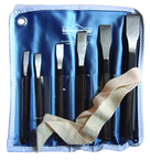 6 Piece Chisel Set -- 1/4 to 3/4'' Diameter - Americas Industrial Supply