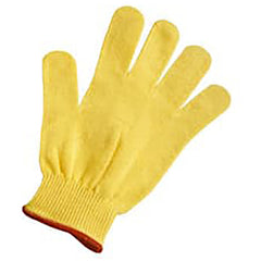 Jumbo Gloves-Perfect Fit - Kevlar Jumbo Cut Resistant - Knits Aramid - Uncoated 13 Cut Lightweight 100% Dupont Kevlar Brand Fiber Yellow. - Americas Industrial Supply