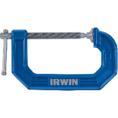 Quick-Grip C-Clamp - 2 1/4″ Throat Depth, 3″ Maximum Opening - Americas Industrial Supply