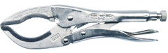 Large Jaw Locking Pliers -- #12LC Plain Grip 0 to 3-1/8'' Capacity 12'' Long - Americas Industrial Supply