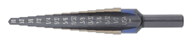 3/16-1/2 Dia. - TiN Coated - HSS Step Drill - Americas Industrial Supply