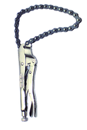 Locking Chain Clamp -- #20R Plain Grip 19" Chain Length - Americas Industrial Supply