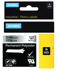 Rhino Label Roll -- 1/2'' x 18' Metallized Polyester - Americas Industrial Supply