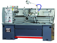 Geared Head Lathe - #KLS1440A - 14" Swing; 40" Between Centers; 3 HP Motor; D1-4 Camlock Spindle - Americas Industrial Supply
