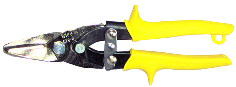 1-3/8'' Blade Length - 9'' Overall Length - Straight Cutting - Metal-Wizz Multi-Purpose Snips - Americas Industrial Supply