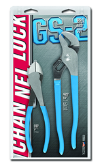 Channellock Combo Pliers Set -- #GS2; 2 Pieces; Includes: 7" Cutting; 9-1/2" Tongue & Groove - Americas Industrial Supply