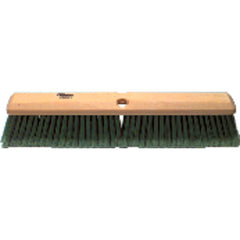 18″ - Green Fine Perma Sweep Broom With Handle - Americas Industrial Supply