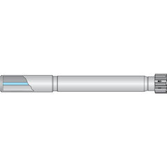 LNG ARBOR 005 SERIES 25MM SHK ALVAN REPLACEABLE HEAD MANDREL