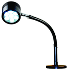 7 LED Spot Light  Dimmable  17" Flexible Gooseneck Arm  Magnetic Base - Americas Industrial Supply