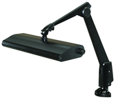 Broad Area Coverage LED Task Light  Dimmable  31" Floatng Arm  Clamp - Americas Industrial Supply