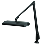 Broad Area Coverage LED Task Light  Dimmable  41" Floatng Arm  Clamp - Americas Industrial Supply