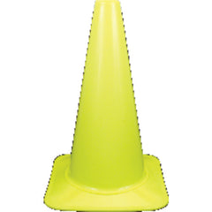 18″ Fluorescent Lime Cone - Americas Industrial Supply