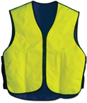 Cooling Vest - Size XL - Lime - Americas Industrial Supply