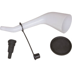 Offset Funnel with Spout Cap and Lid - Americas Industrial Supply