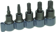 5 Pc Super Socket Set for Mortorq® Fasteners - Americas Industrial Supply