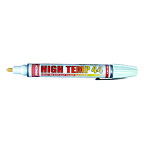 High Temperature AM 44 Marker - Felt Tip - White - Americas Industrial Supply