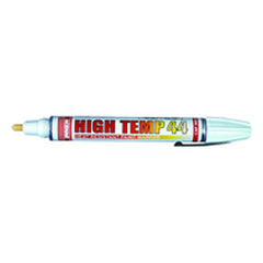 High Temperature AM 44 Marker - Felt Tip - White - Americas Industrial Supply