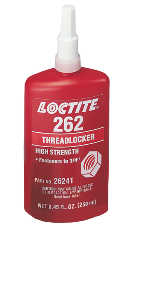 262  Medium to High Strength Permanent Threadlocker - 50 ml - Americas Industrial Supply