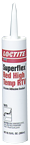 SuperFlex Red Hi-Temp RTV Silicone - 11 oz - Americas Industrial Supply