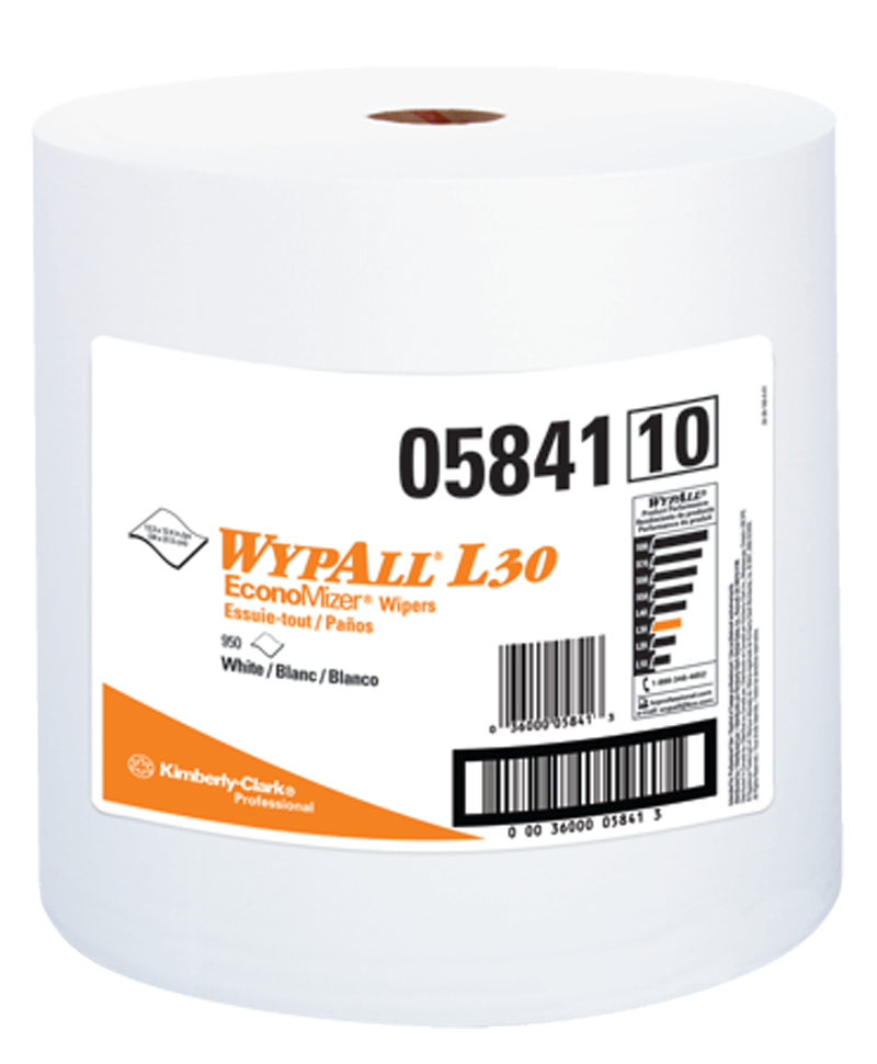 12.5 x 13.4'' - Package of 900 - WypAll L30 Jumbo Roll - Americas Industrial Supply