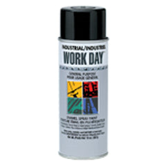 Work Day Aerosol Enamel Paint Yellow - Americas Industrial Supply