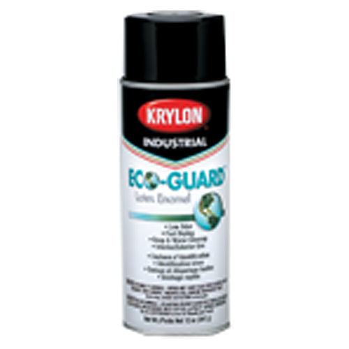 Industrial Eco-Guard Latex Spray Paint Gloss Black - Americas Industrial Supply