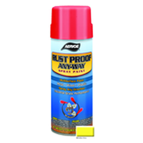 12oz Aerosol Rust Proofing Paint Safety Yellow - Americas Industrial Supply