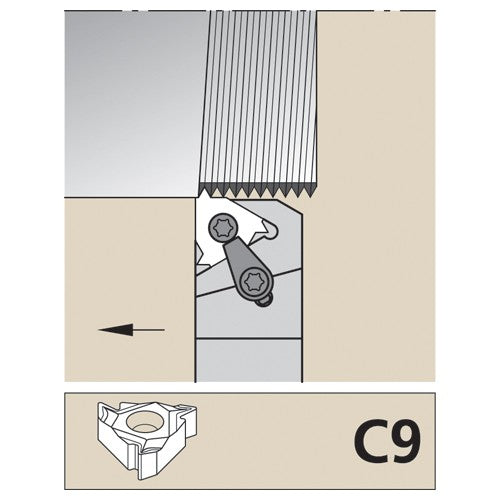 LSASR123 W LT TOOLHOLDER