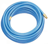 TP6050 - 3/8 MPT x 50 Feet - Light Blue Thermoplastic - 2 Rigid Fitting(s) - Air Hose - Americas Industrial Supply