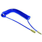 #PR1210BB - 1/2 MPT x 10 Feet - Dark Blue - Flexcoil - Americas Industrial Supply