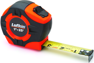 Tape Measure; 1" x 25'; Hi-Viz Orange - Americas Industrial Supply