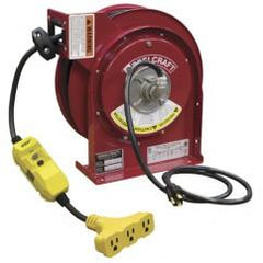 CORD REEL TRIPLE OUTLET GFCI - Americas Industrial Supply