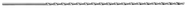 L551 23/64 Dia. X 12 Overall Length High Speed Steel Drill-Bright Finish - Americas Industrial Supply
