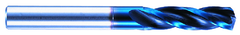L9826 4.2mm 3Fl 3xD Carbide Drill Aqdex Oil Hole - Americas Industrial Supply