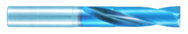 L9830 3.5mm Aqua Ex Flat Carbide Drill with Radius - Americas Industrial Supply