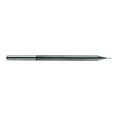 1/32 Dia. x 2-1/2 Overall Length 3-Flute Square End Solid Carbide SE End Mill-Round Shank-Center Cut-Amorphous Diamond - Americas Industrial Supply