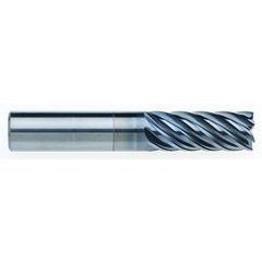 16mm Dia. - 34mm LOC - 92mm OAL - 0.5mm CR 7FL Carbide End Mill - AlCrNx - Americas Industrial Supply
