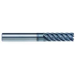 1" Dia. - 4-1/8 LOC - 7" OAL - 7 FL Carbide End Mill - AlCrNx - Americas Industrial Supply