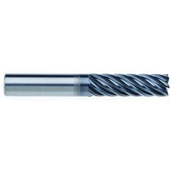 5/8" Dia. - 2-1/8" LOC - 4" OAL - 7 FL Carbide End Mill - AlCrNx - Americas Industrial Supply