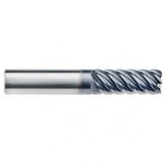 1/4" Dia. - 3/4" LOC - 2-1/2" OAL - 6 FL Carbide End Mill-AlTiN-x - Americas Industrial Supply