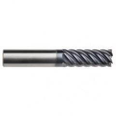 5/8" Dia. - 2-5/8" LOC - 5" OAL - 6 FL Carbide End Mill-AlTiN-x - Americas Industrial Supply